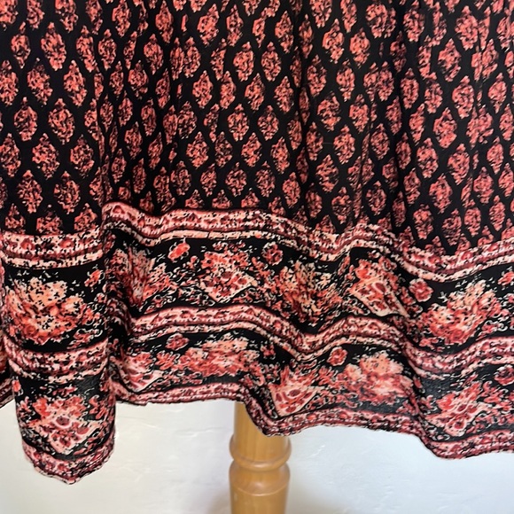 Style & Co Boho Long Sleeve Tunic Blouse  with Full Flowy Hem Size XL NWT - Picture 5 of 9